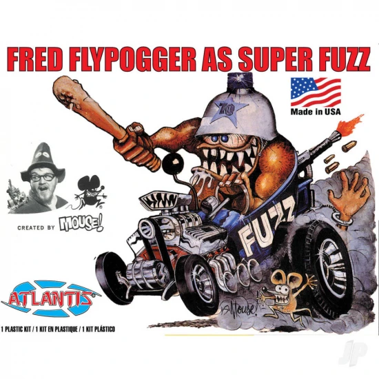 Atlantis Models Fred Flypogger as Superfuzz Stanley Mouse