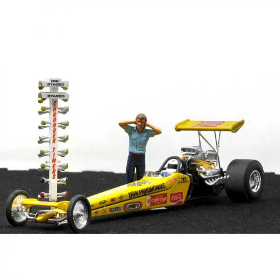 Atlantis Models Don Prudhomme Snake Rear Engine Dragster 1:24