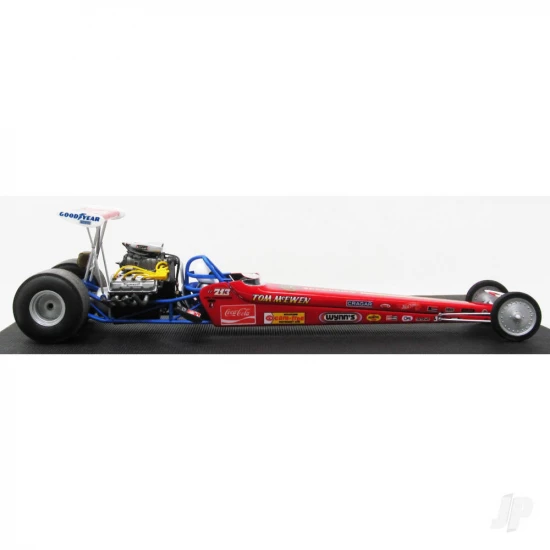 Atlantis Models Tom Mongoose McEwen Rear Engine Dragster 1/24