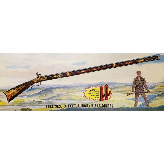 Atlantis Models Historic Firearms Frontiersman Kentucky Long Rifle