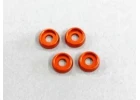 M3 Flat Head Washer (4) Orange