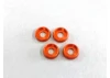 M4 Flat Head Washer (4) Orange