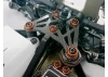 M4 Flat Head Washer (4) Orange