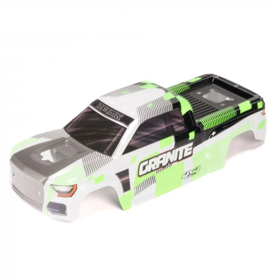 1:10 Clipless Painted Decaled Body - Green: GRANITE 4X4