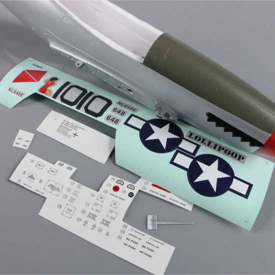 Arrows Hobby Fuselage (Painted) (for P51 850mm)