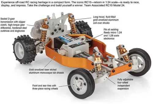 Team Associated RC10 Model 24 Classic Buggy Kit