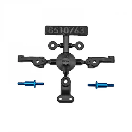 Team Associated RC28R Steering Block + Servo Horn Set