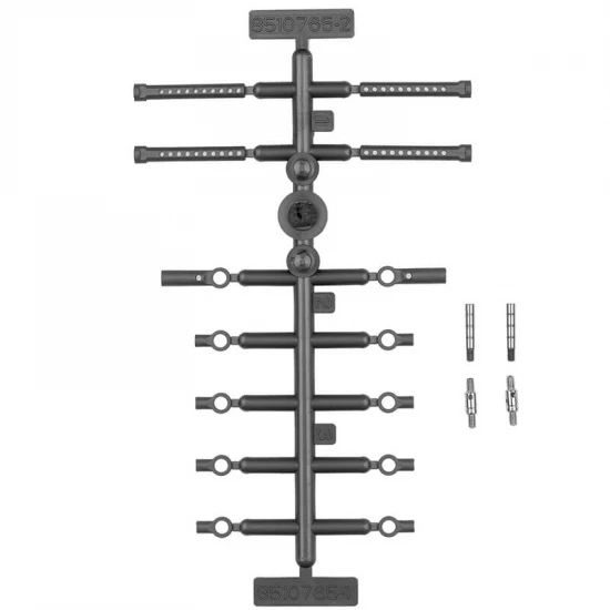 Team Associated RC28R Turnbuckle + Damper Tube Set