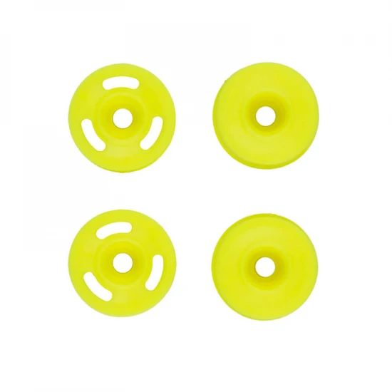 Team Associated RC28R Wheel Set - Yellow