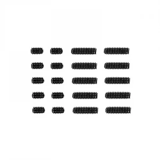 Team Associated RC28R M2 Set Screw Hardware Set (20 Pcs)