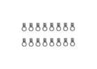 Associated RC10 Model 24 Rod End Set