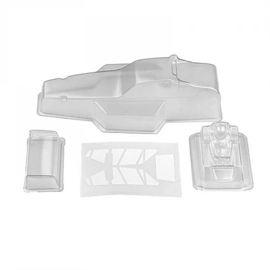 Associated RC10 Model 24 Protech Bodyshell Set - Clear