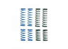 Associated RC10 Model 24 Shock Spring Set Soft/Green - Hard/BL