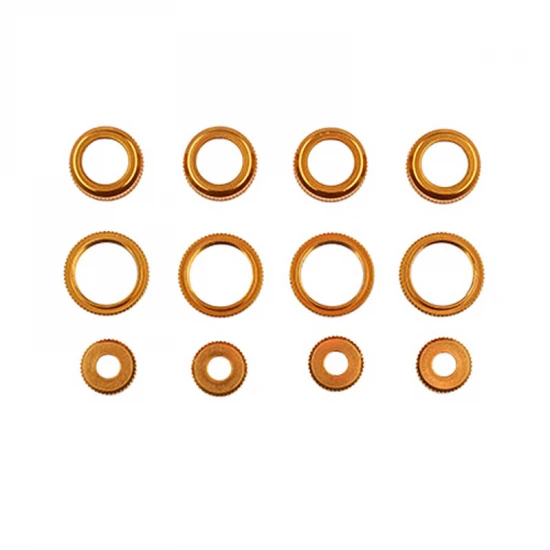 Associated Reflex 14B Classic 10mm Aluminium. Shock Caps/Collars