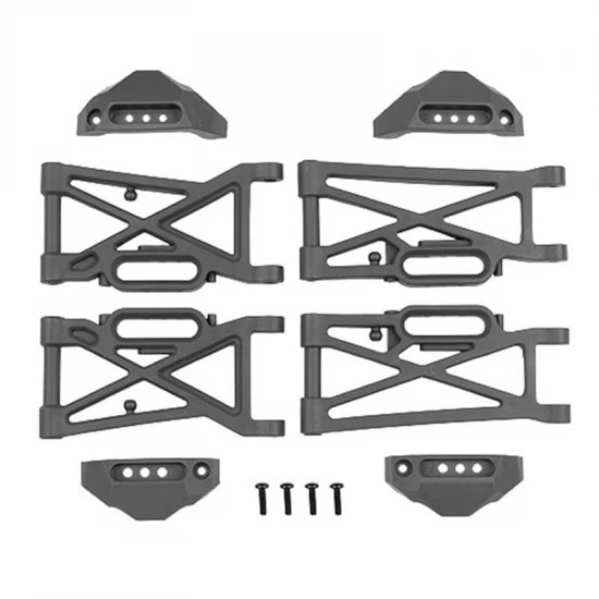 Team Associated Rival MT10 FT Suspension Arm Set - Grey