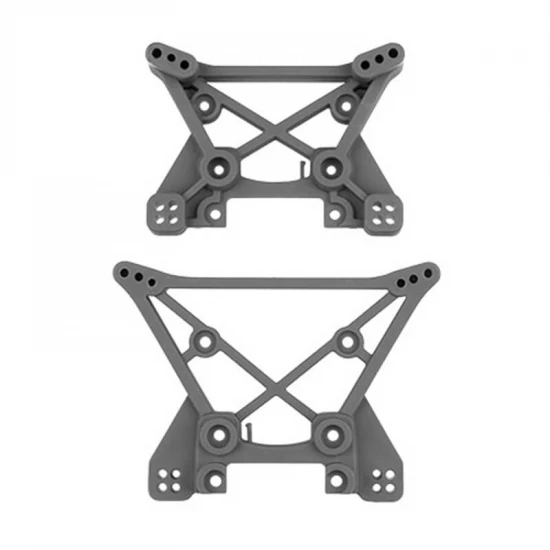 Team Associated Rival MT10 FT Shock Tower Set - Grey