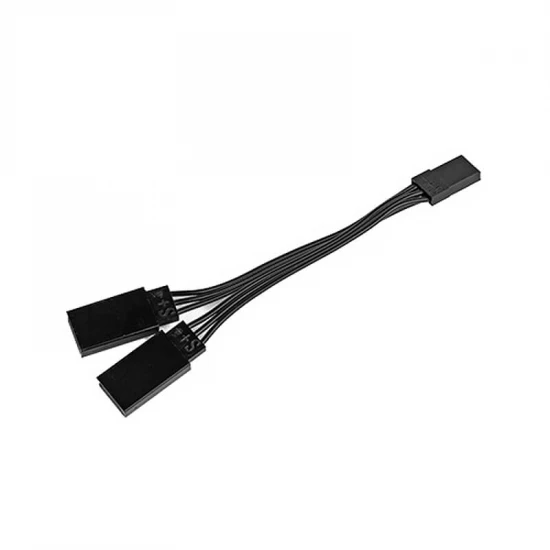Reedy Power Rx/Servo Y-Connector Lead 95mm - Black
