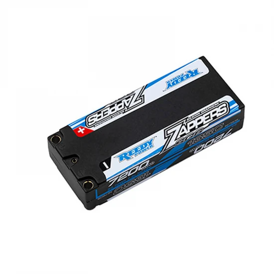 Reedy Zappers SG6 7200Mah 135C 7.6V Long Shorty Lipo Battery