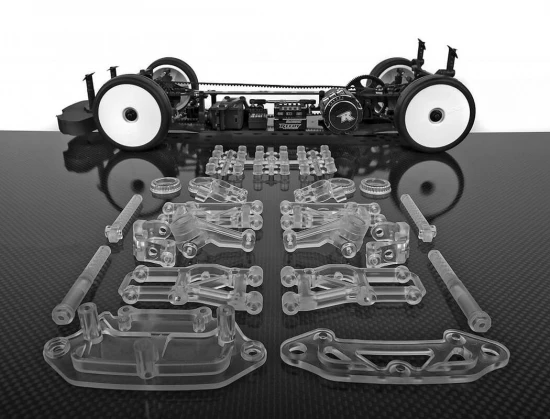 Team Associated RC10 TC7.2CC Clear Kit ** CLEARANCE **