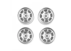 Team Associated 6X6 Wheels - Chrome
