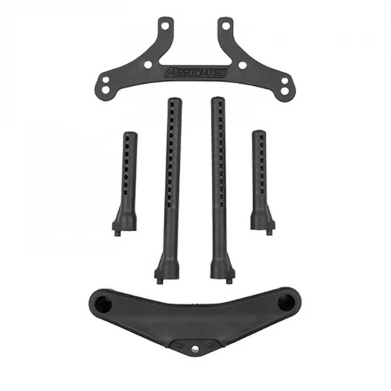 Team Associated TC8 Front Bumper And Body Post Set