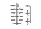 Team Associated TC8 Ball Cups/Arm B All Inserts/Anti-Roll Bar Link