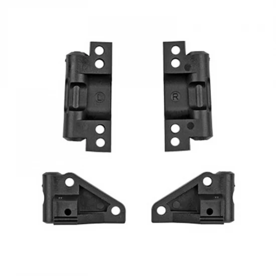 Team Associated RC10 Arm Mounts - Front + Rear Black