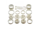 Team Associated RC10 Wheels Front + Rear - White ** CLEARANCE **