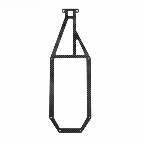 Team Associated RC10 91 Stealth Car Top Plate Carbon Fibre