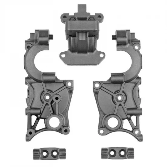 Team Associated RC10B7/T7 FT 3-Gear Gearbox Case - Carbon