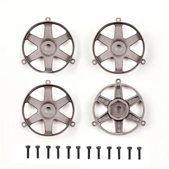 Team Associated DC10 FT Adj. Wheel Face Plate - Bronze (4)