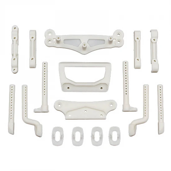 Team Associated DC10 Arm/Body/ Bumper Mounts - Natural