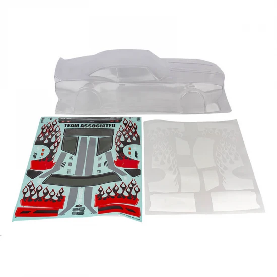Team Associated DC10 Classic Body Set - Clear