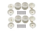 Team Associated RC10GT Front + Rear 3 Piece Wheel Set (Wide) ** CLEARANCE **