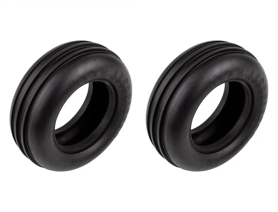 Team Associated RC10T Front Tyres - Narrow