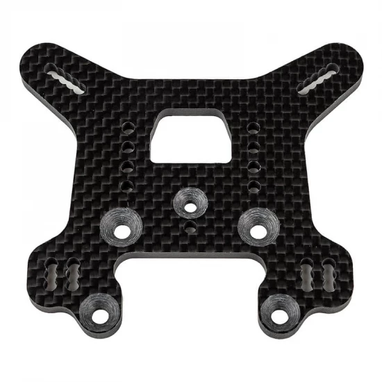 Team Associated RC8B4.1/E FT Rear Shock Tower 66.5 - Carbon