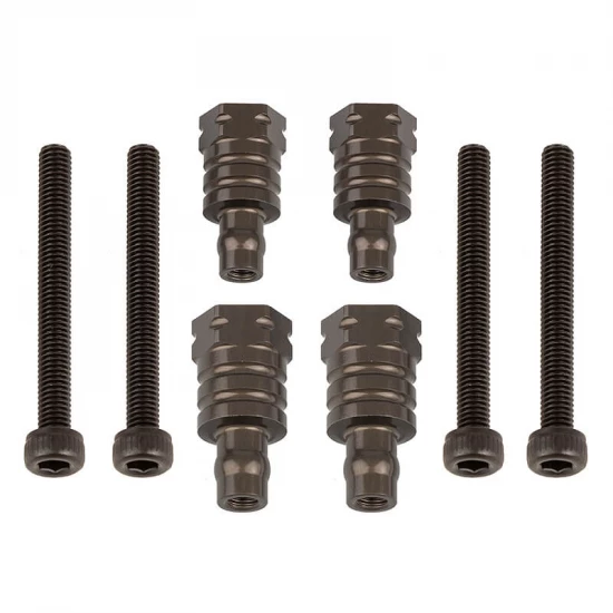 Team Associated RC8B4.1/E FT Shock Bushings 12.5mm/16mm Aluminium