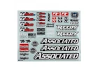 Team Associated RC8B4.2 Decal Sheet