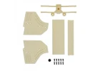 Team Associated RC10F6 Classic Rear Wing - White