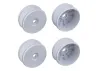 Associated RC8 1:8 Buggy Wheels - 83mm - White (4) ** CLEARANCE **
