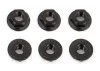 Associated M4 Serrated Nuts 