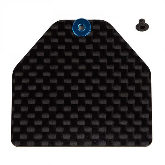 Team Associated RC10B7 FT C/Fibre Servo Weight Plate 4G