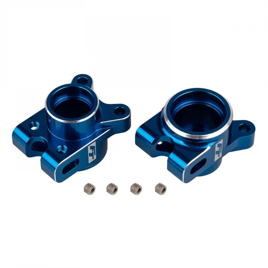Team Associated FT RC10B7 Rear Hub Set Blue Aluminium ** CLEARANCE **