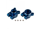 Team Associated FT RC10B7 Rear Hub Set HRC - Blue Aluminium