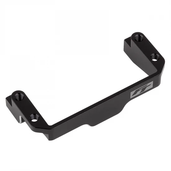 Team Associated RC10B7 FT One- Piece Servo Mount Black Aluminium