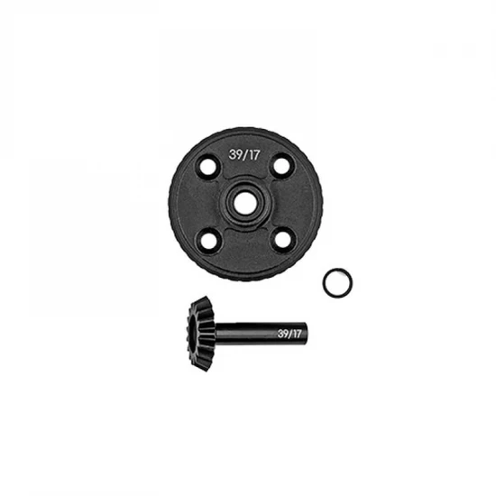 Team Associated RC10B84 FT 39/ 17 Ring/Pinion Gear Set Steel