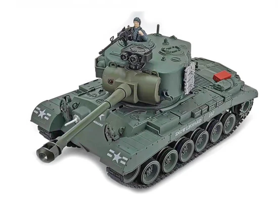 Brother RC Tank 1:18 Usa M26 Pershing Snow Leopard Green
