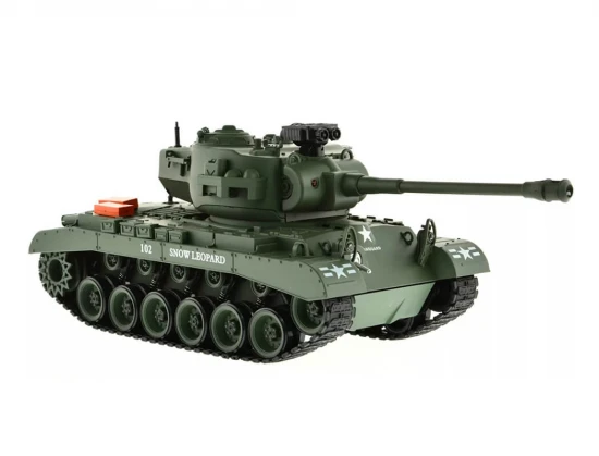 Brother RC Tank 1:18 Usa M26 Pershing Snow Leopard Green