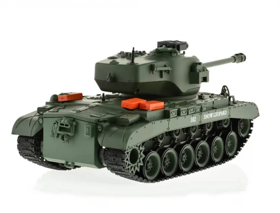 Brother RC Tank 1:18 Usa M26 Pershing Snow Leopard Green