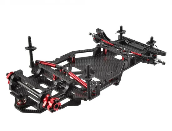 Corally Ssx-125 7075 Carbon Chassis Kit